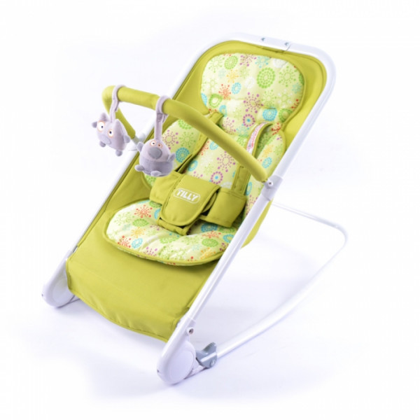 Кресло - качалка Tilly BT-BB-0005, шезлонг для новорожденных